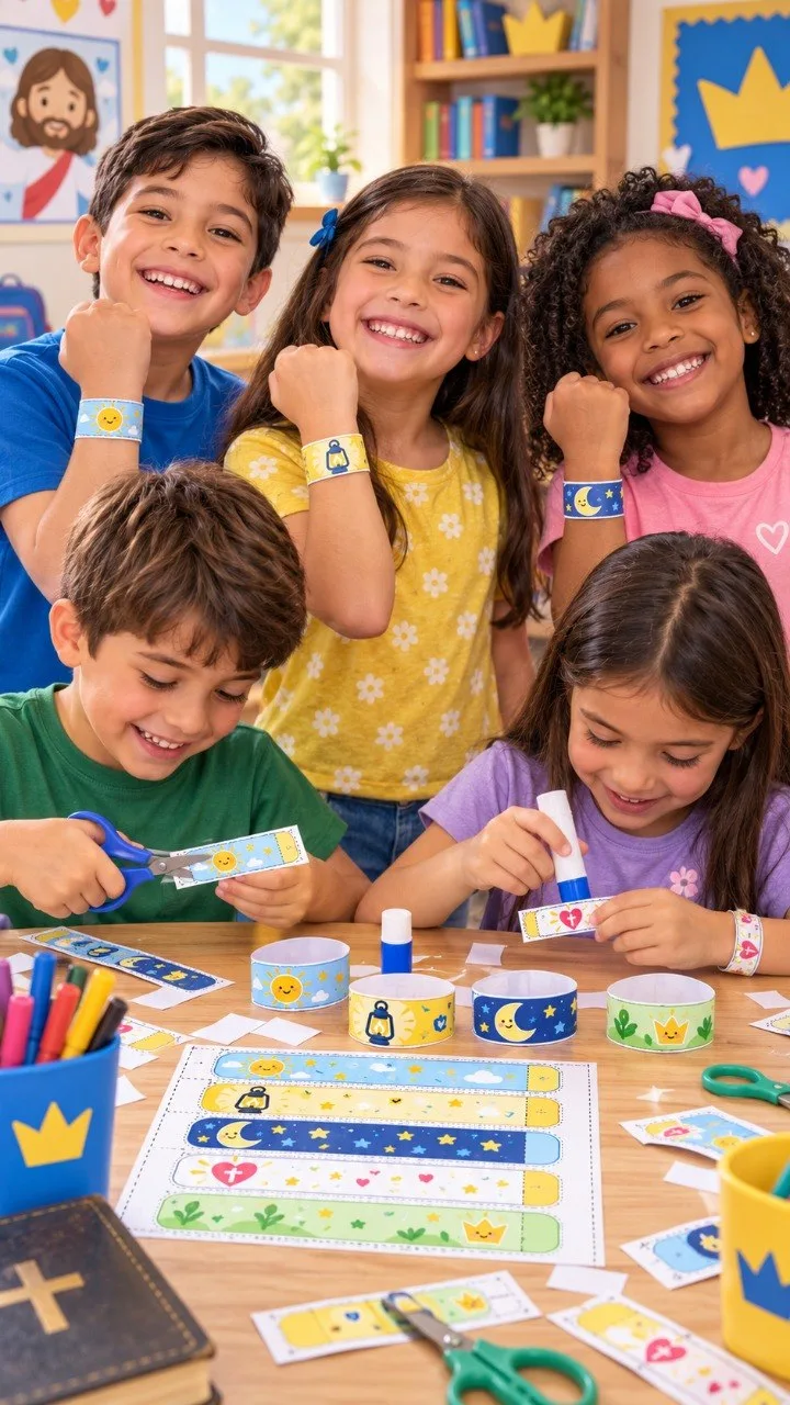 Imagen del recurso ¿Por qué elegimos la luz? Actividades cristianas para niños + PDF gratis
